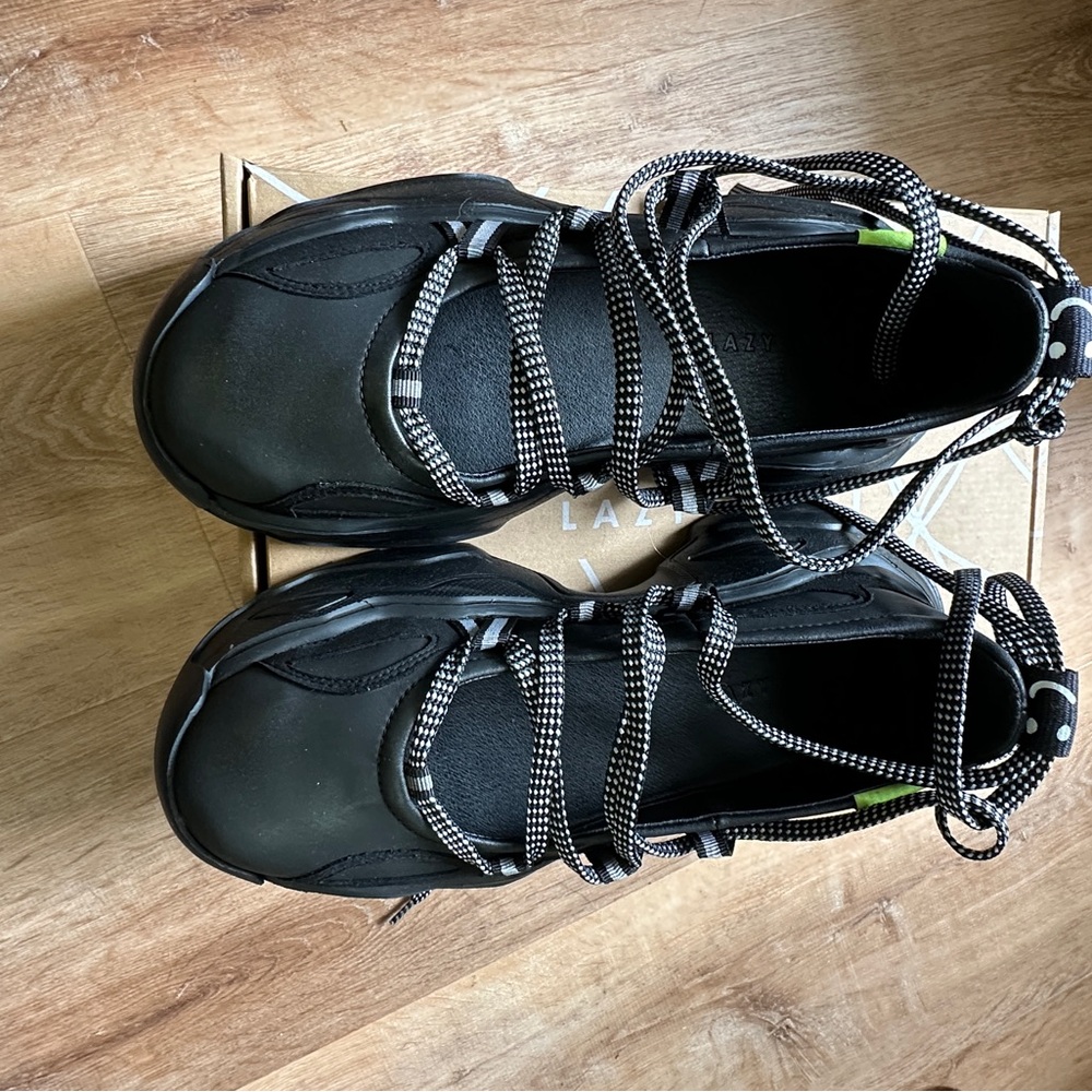 **Like New** Lazy Oaf Lace up ballet sneakers